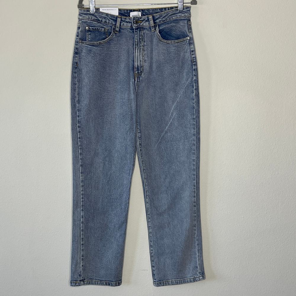 WeWoreWhat High Rise Dad Jean Light Vintage Stretch Denim WWDB56-2‎ Size 28 NEW